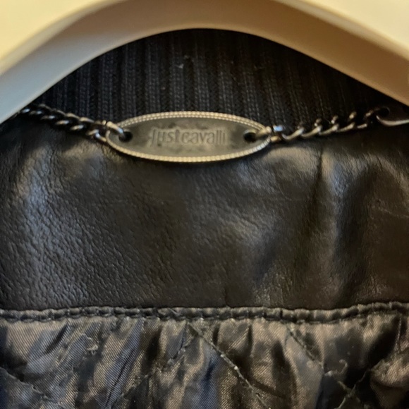Just Cavalli leather jacket - Picture 4 of 5